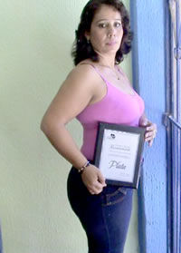 Antonia Barbosa Bajo 22 Kilos en 6 meses.